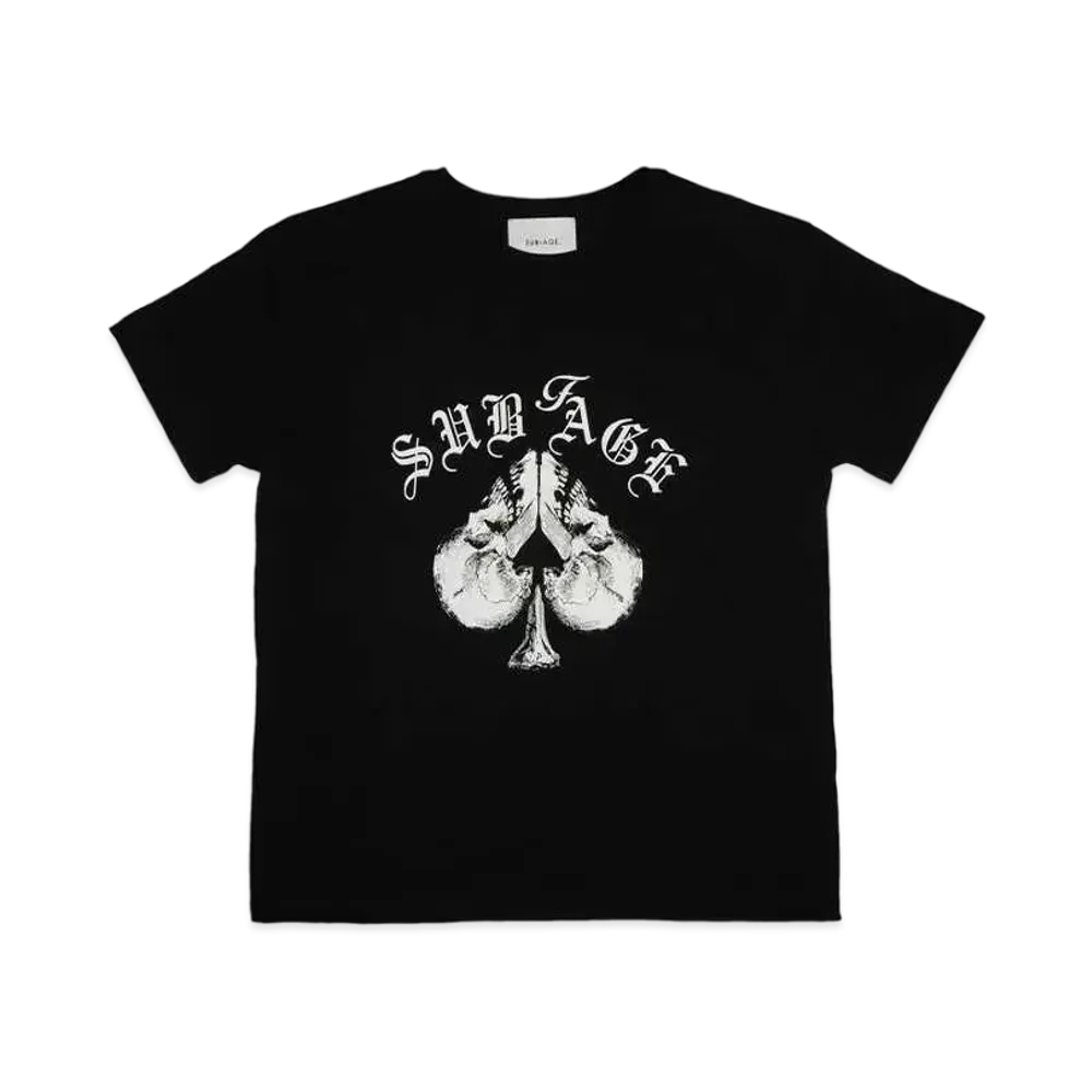 SUB-AGE x Future Archive T-shirt (SUBFA-TS01) "Black"