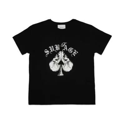 SUB-AGE x Future Archive T-shirt (SUBFA-TS01) "Black"
