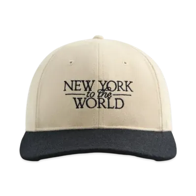 Kith x '47 NY To The World Franchise LS Cap "Sandrift"