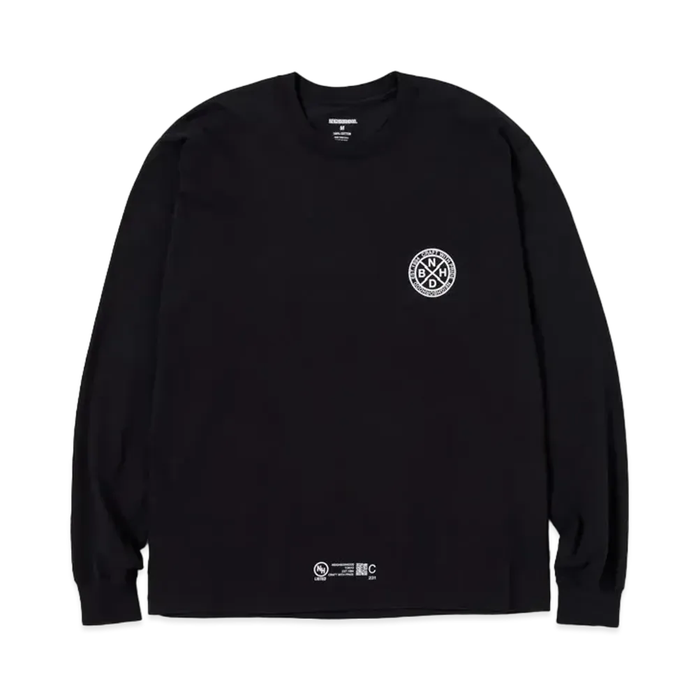 NEIGHBORHOOD NH . Tee LS-3 "Black"