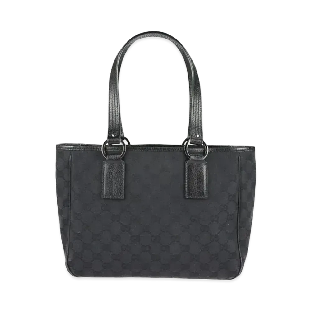 GUCCI GG Canvas Tote Bag "Black"