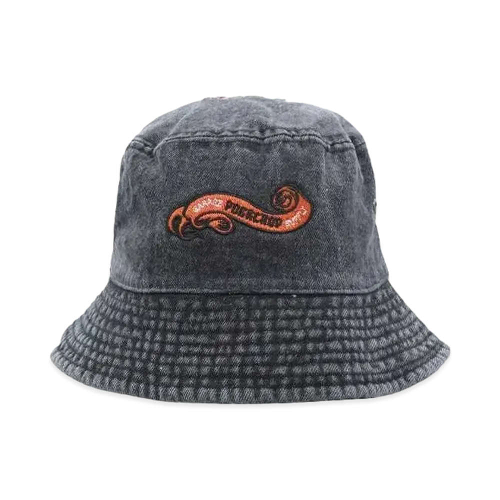 MASSES MASSES x PORKCHOP HAT-DENIM P "BLACK"