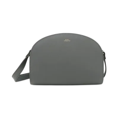 A.P.C. Sac Demi Lune "Gris Fonce"