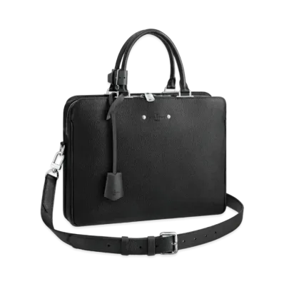 Louis Vuitton Armand Briefcase Taurillon "Noir"