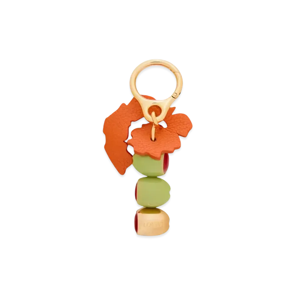 LOEWE Olive Charm "Green/Gold"