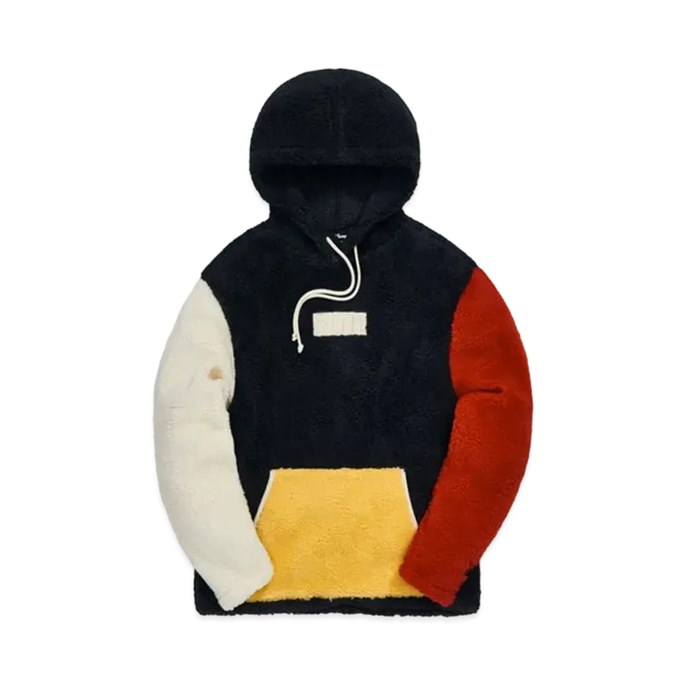 KITH Disney Sherpa Hoodie "Navy"