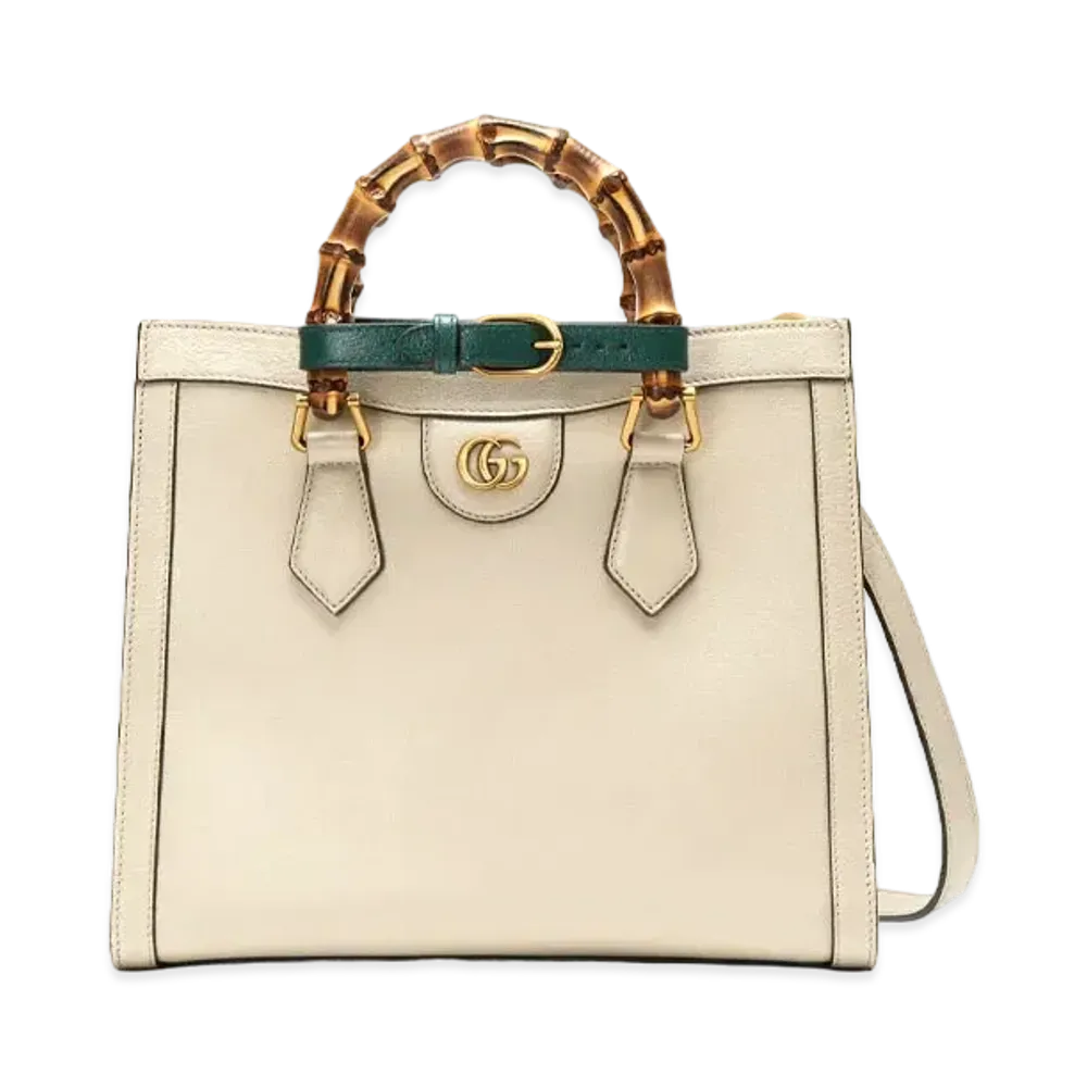 GUCCI Gucci Diana Mini Tote Bag "Beige Leather"