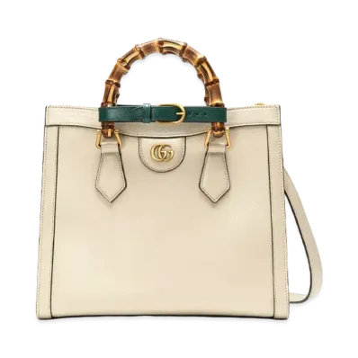 GUCCI Gucci Diana Mini Tote Bag "Beige Leather"