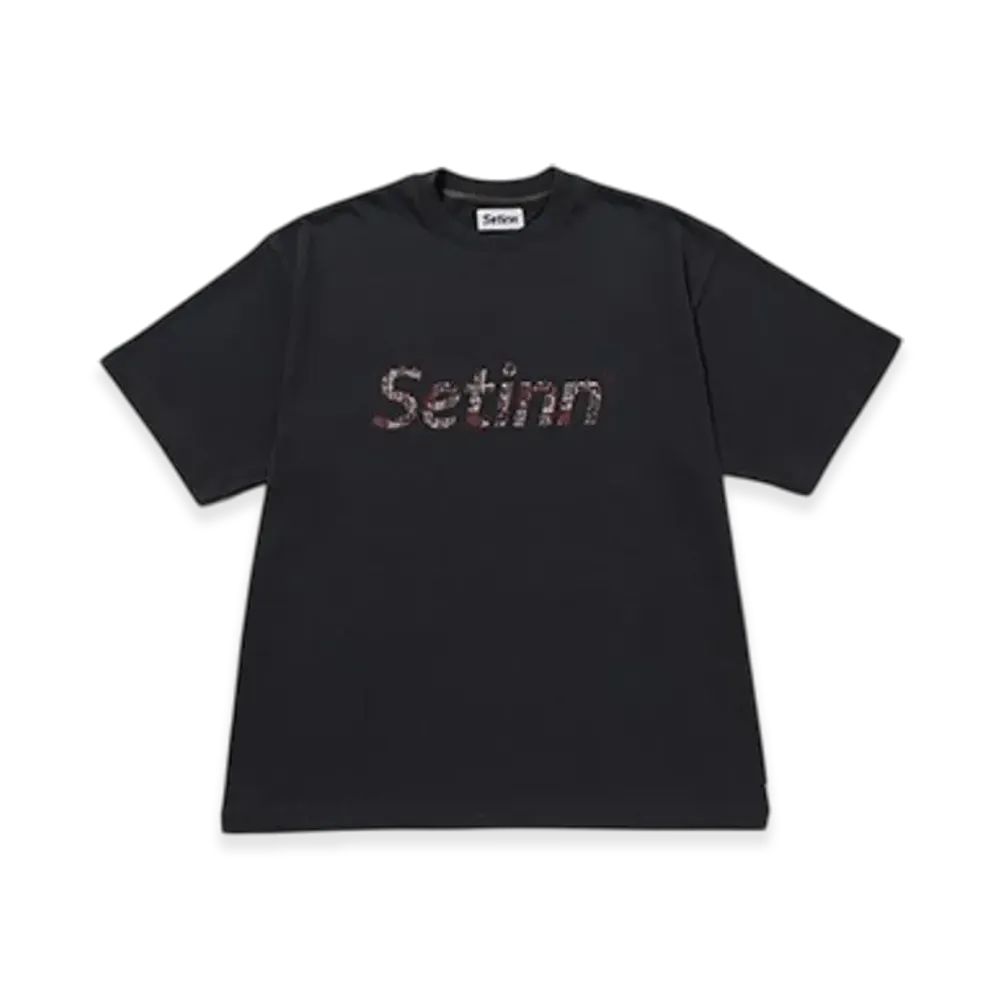 Setinn Script Logo Tee Men "Charcoal"