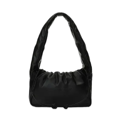 Alexander Wang Ryan Buttery Leather Puff Small Bag "Black"