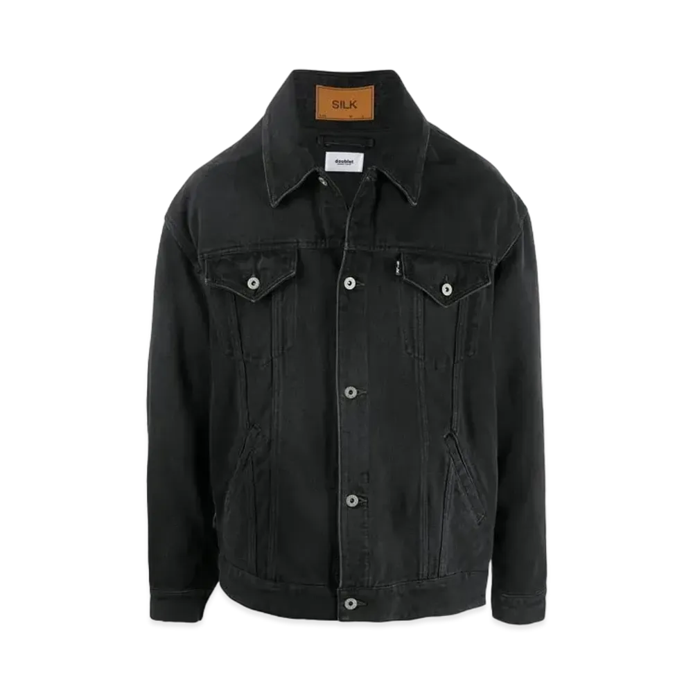 doublet Button Down Jacket "Black"