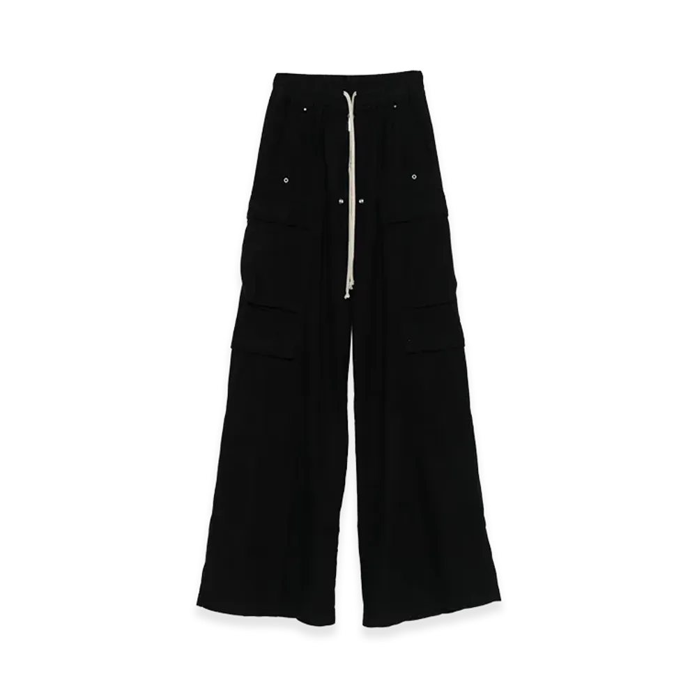 Rick Owens DRKSHDW Women's 'double Cargo Jumbo Belas' Pants "Black"