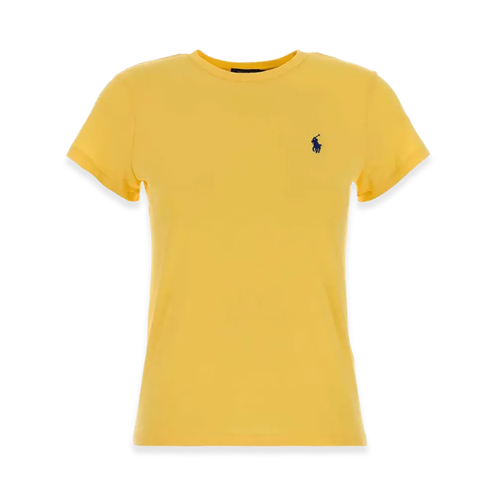 Polo Ralph Lauren Women's Classic Fit Cotton Jersey T-Shirt "Yellow"