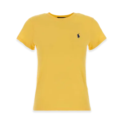 Polo Ralph Lauren Women's Classic Fit Cotton Jersey T-Shirt "Yellow"