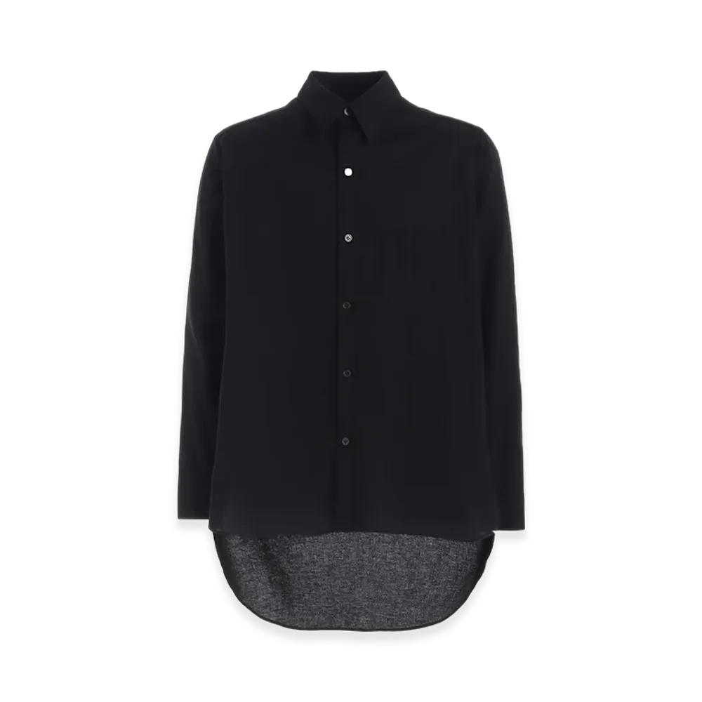 Ground Y Light Cotton Twilll Wash Onc Tight Shirt "Black"