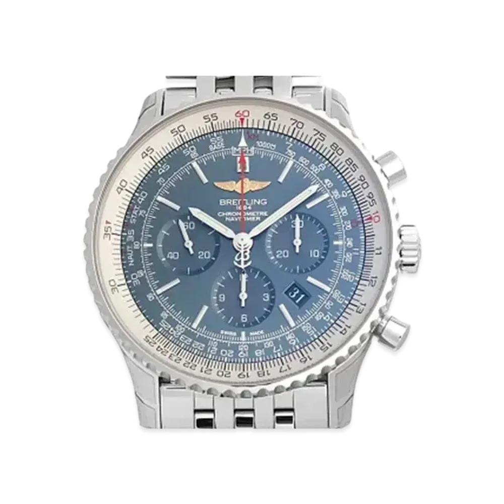 Breitling Navitimer 01 "Aurora Blue/Stainless Steel"