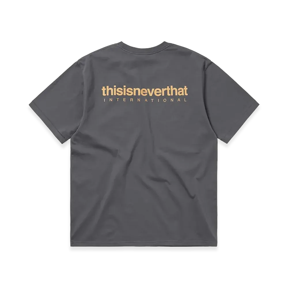 thisisneverthat INTL. Logo Tee "Dark Grey"