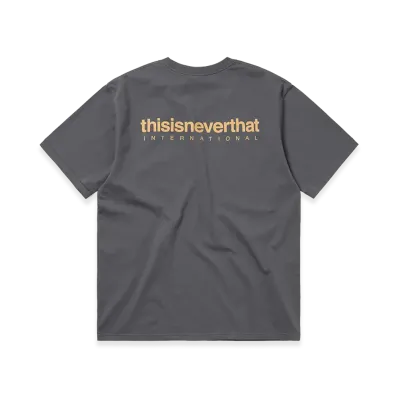 thisisneverthat INTL. Logo Tee "Dark Grey"