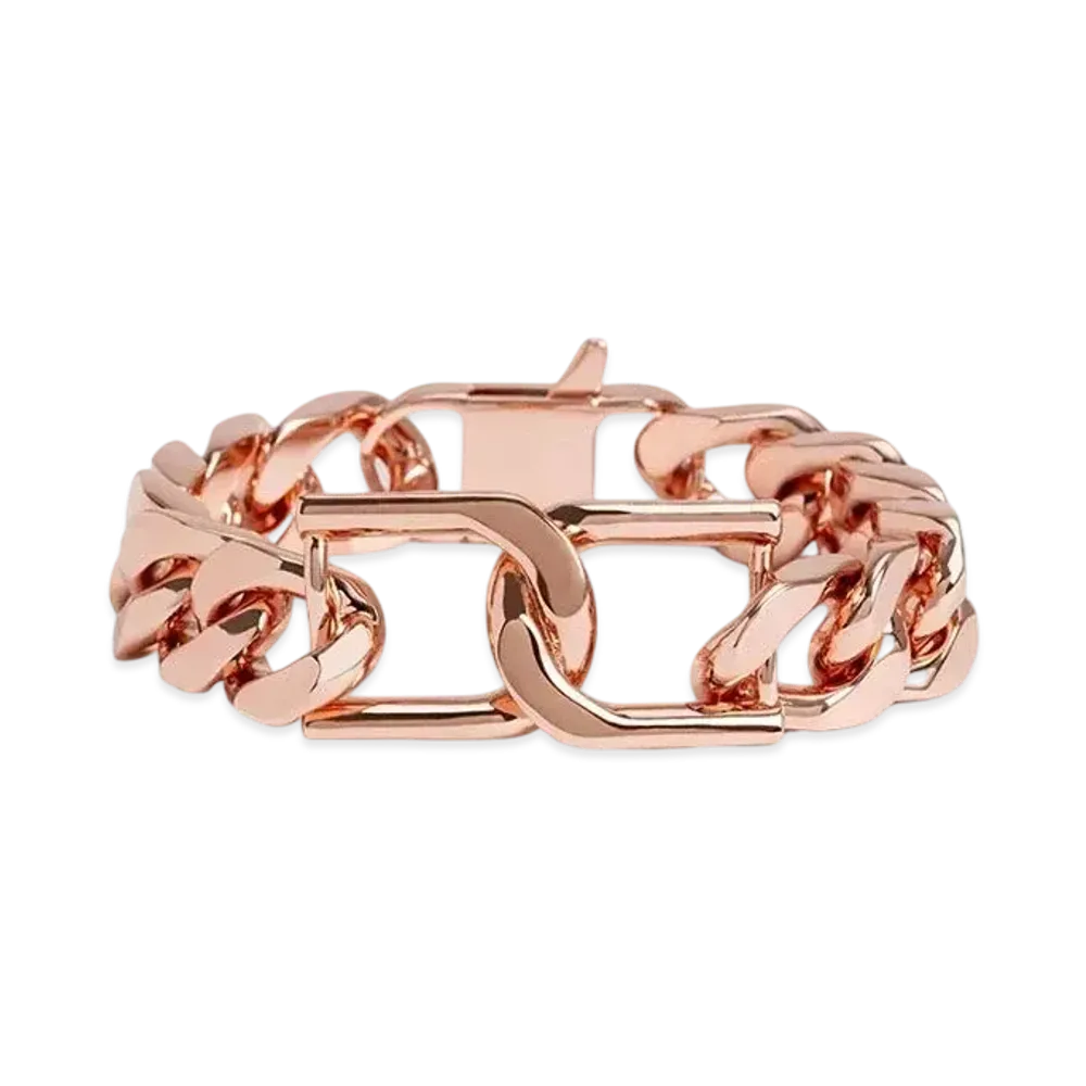 CHARLES & KEITH Gavine Chain-Link Bracelet "RoseGold"