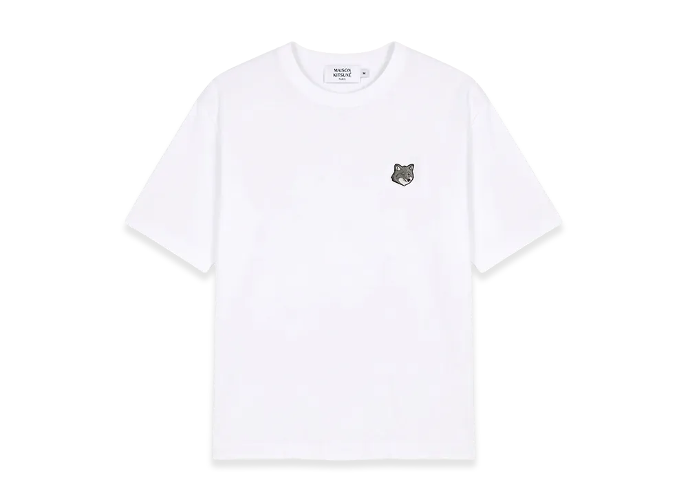 Maison Kitsune Fox Head Oversize Tee-Shirt "White"