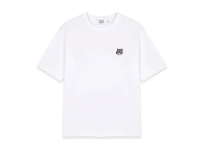 Maison Kitsune Fox Head Oversize Tee-Shirt "White"