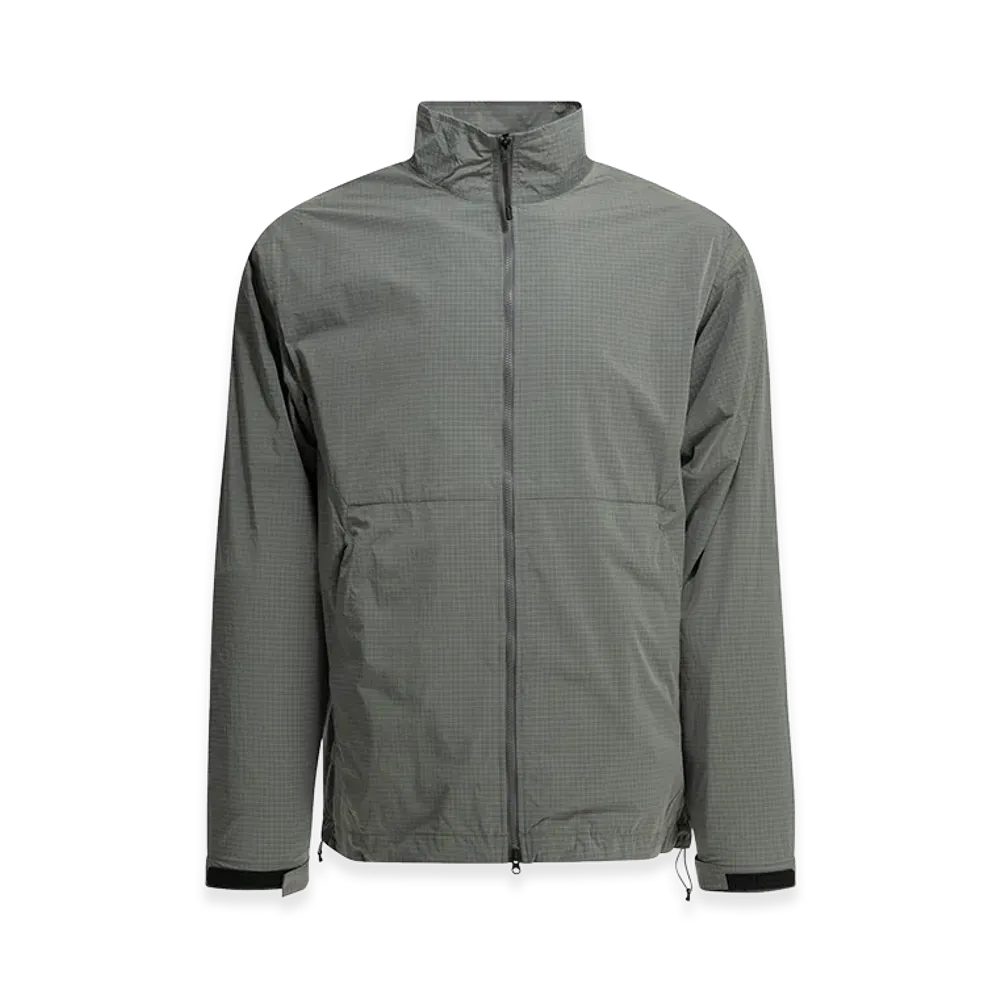 Goldwin Dope Dyed Rip-Stop Windbreaker Jacket "Gray"