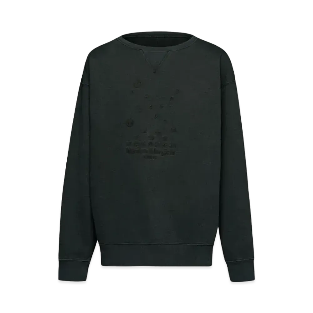 Maison Margiela Numeric Logo Sweat Shirt "Charcoal"