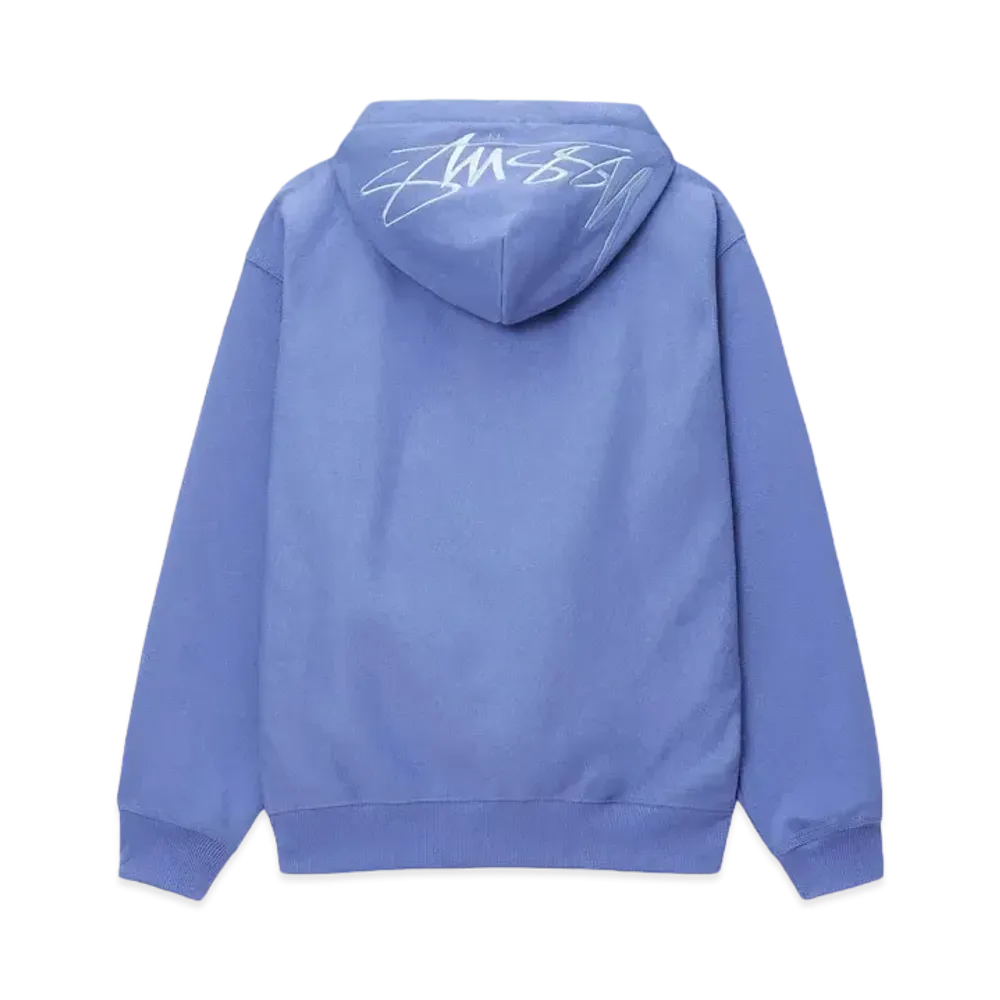 Stussy Back Hood Applique Hoodie "Storm"