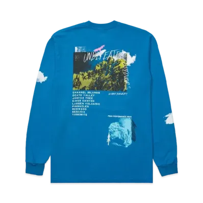 UNDEFEATED OUTDOORS L/S TEE - 80270 "Blue"