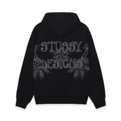 Stussy Wes Palms Hoodie "Black"