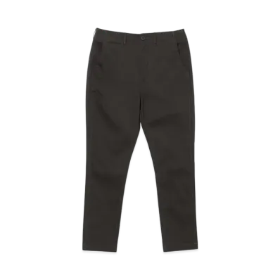 BEAMS Cotton Pique Stretch Tapered Pants "ChacoalGray"