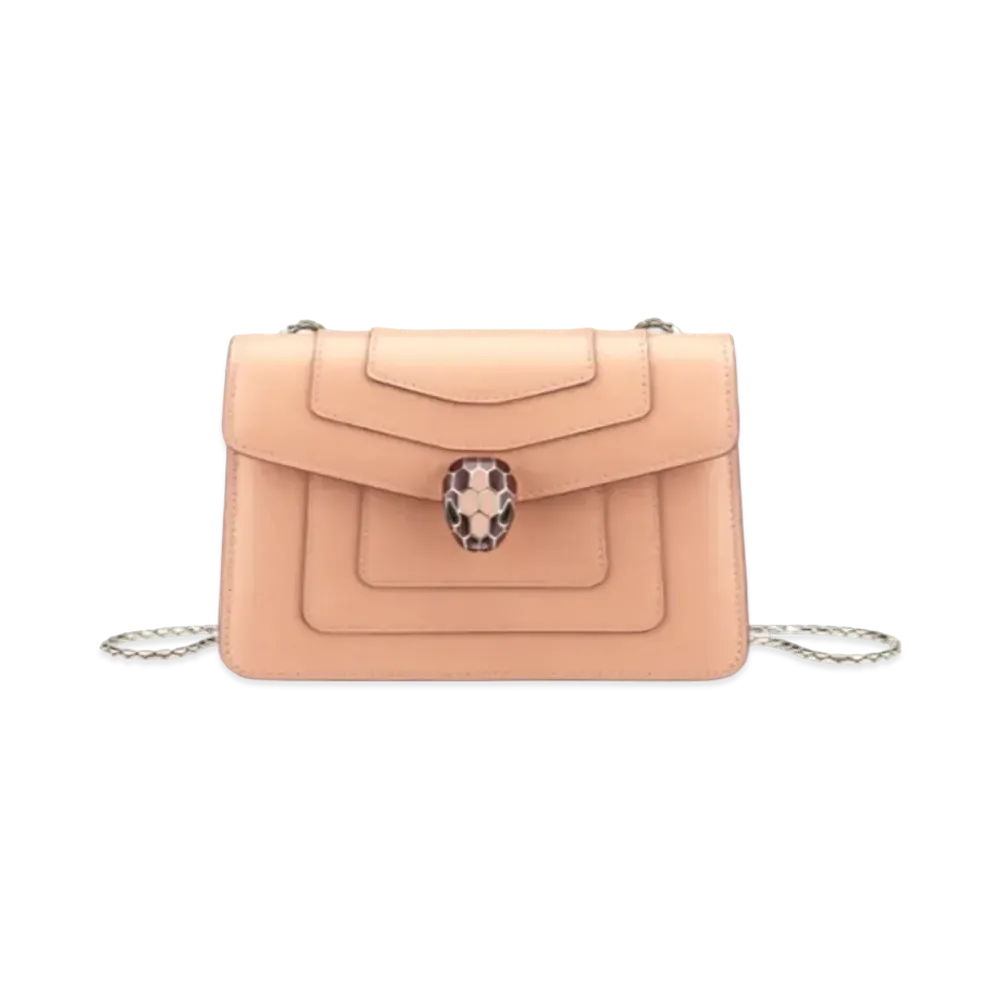 BVLGARI Serpenti Forever Crossbody Bag "Beige"