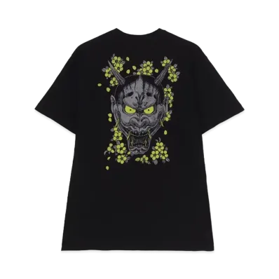 WILDSIDE Yohji Yamamoto x Ryu Ga Gotoku Studio Short Sleeve T-shirt (Hannya) "Black"