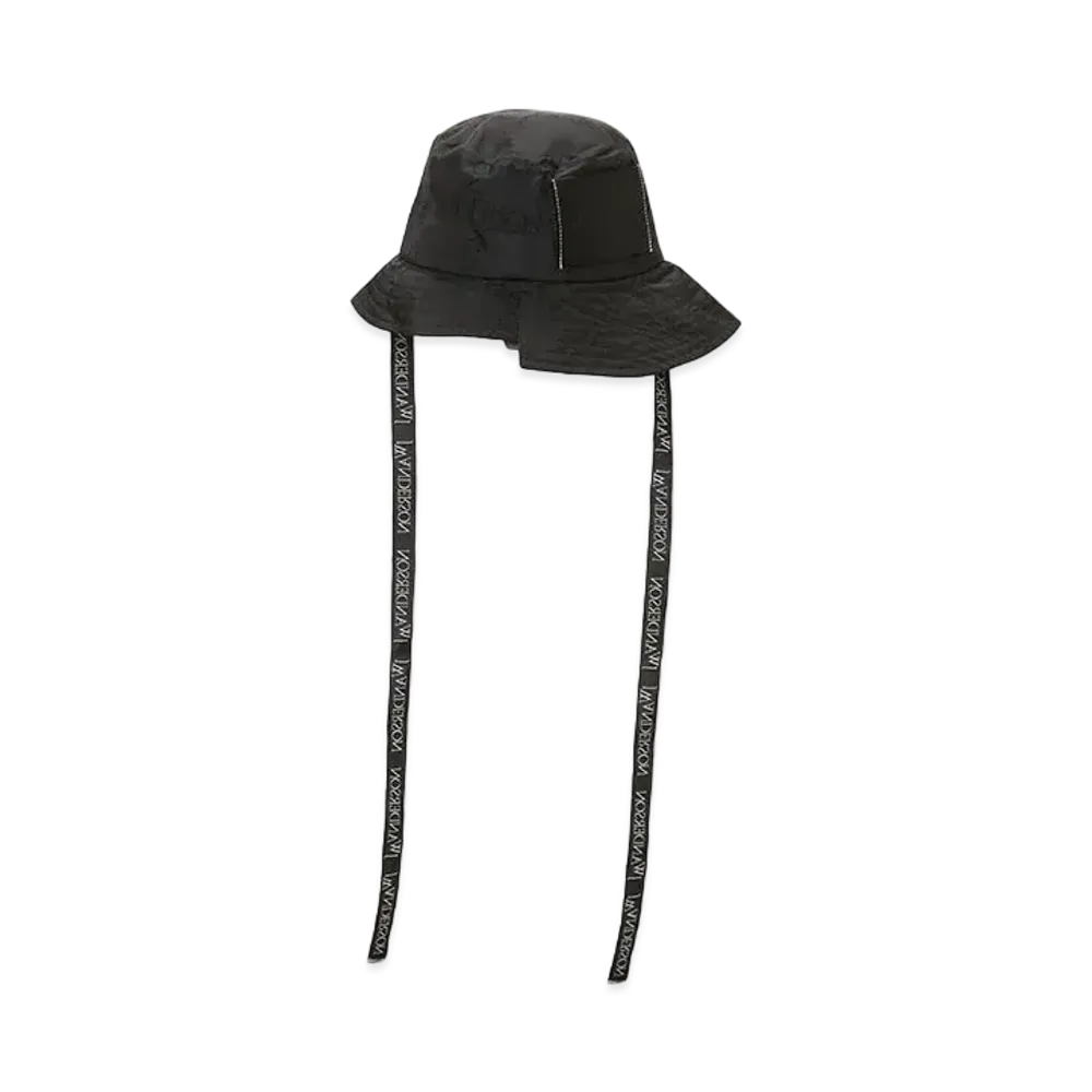 JW ANDERSON Asymmetric Bucket Hat "Black"