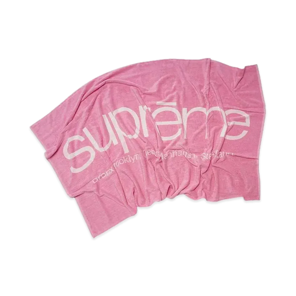 Supreme Five Boroughs Towel "Pink"