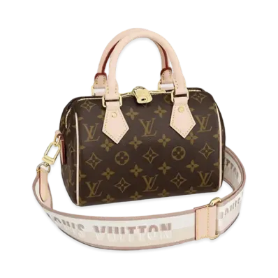 Louis Vuitton Speedy Bandouliere 20 Monogram "Beige"