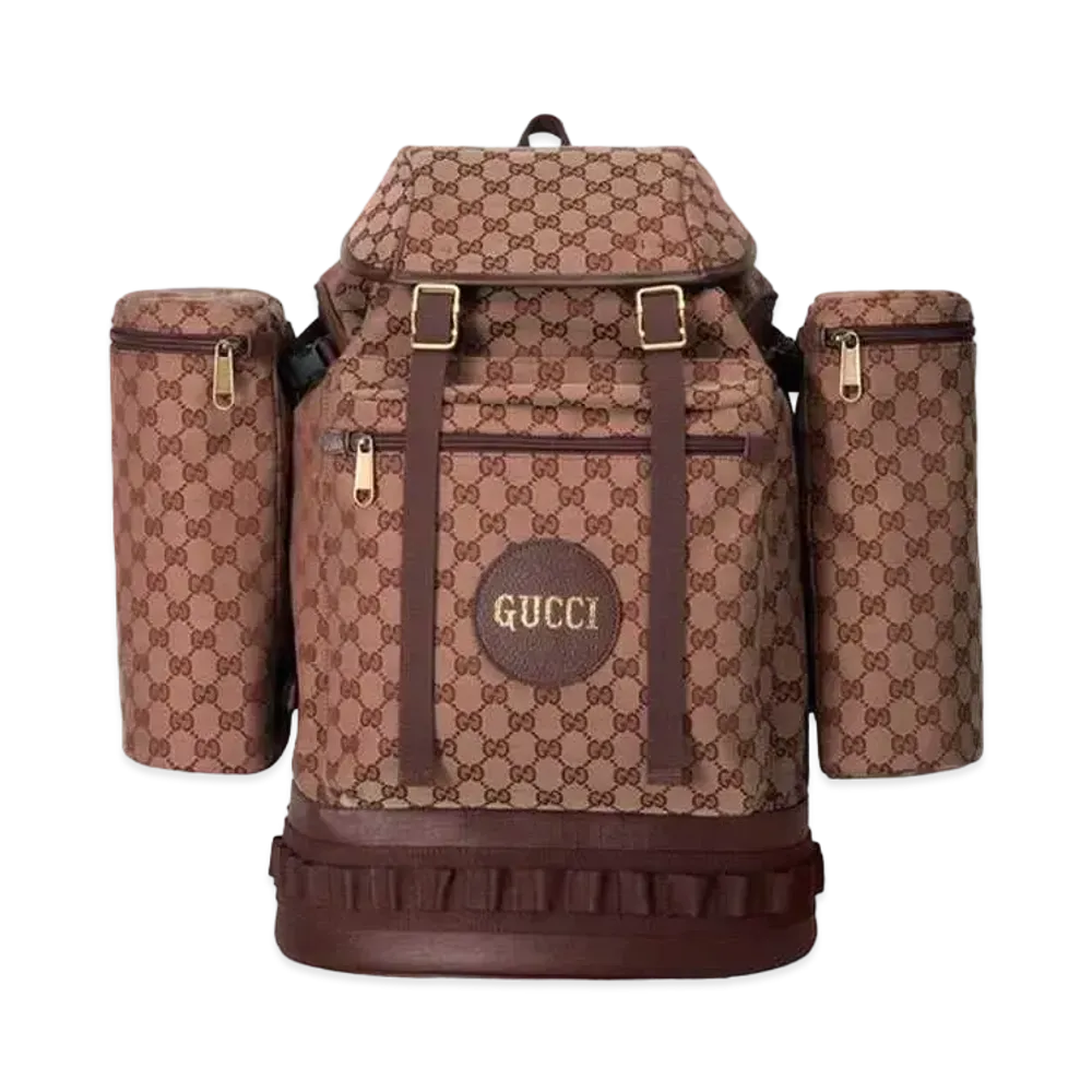 GUCCI GG  Canvas Backpack "Bordeaux"