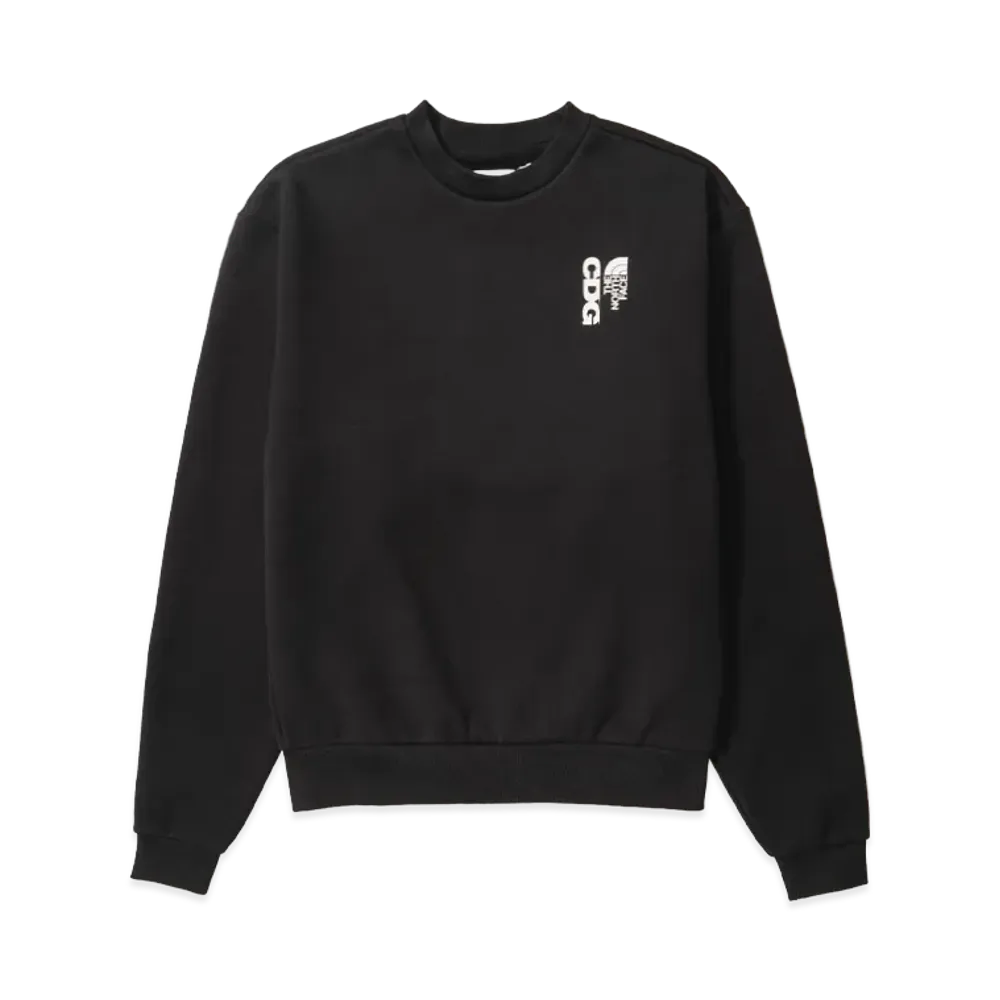 The North Face x COMME des GARCONS CDG Sweat Crewneck (Unisex) "TNF Black"