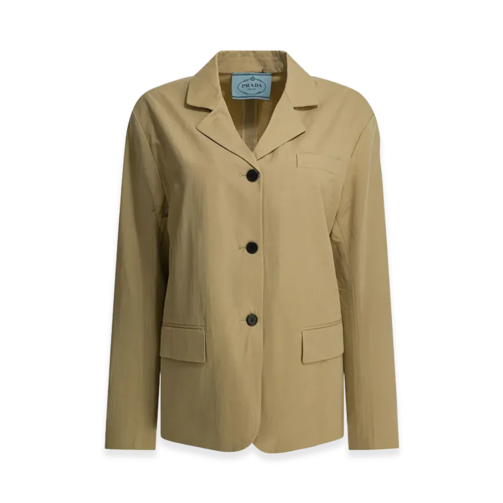 PRADA Women's Jackets "Beige"
