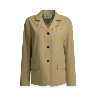PRADA Women's Jackets "Beige"