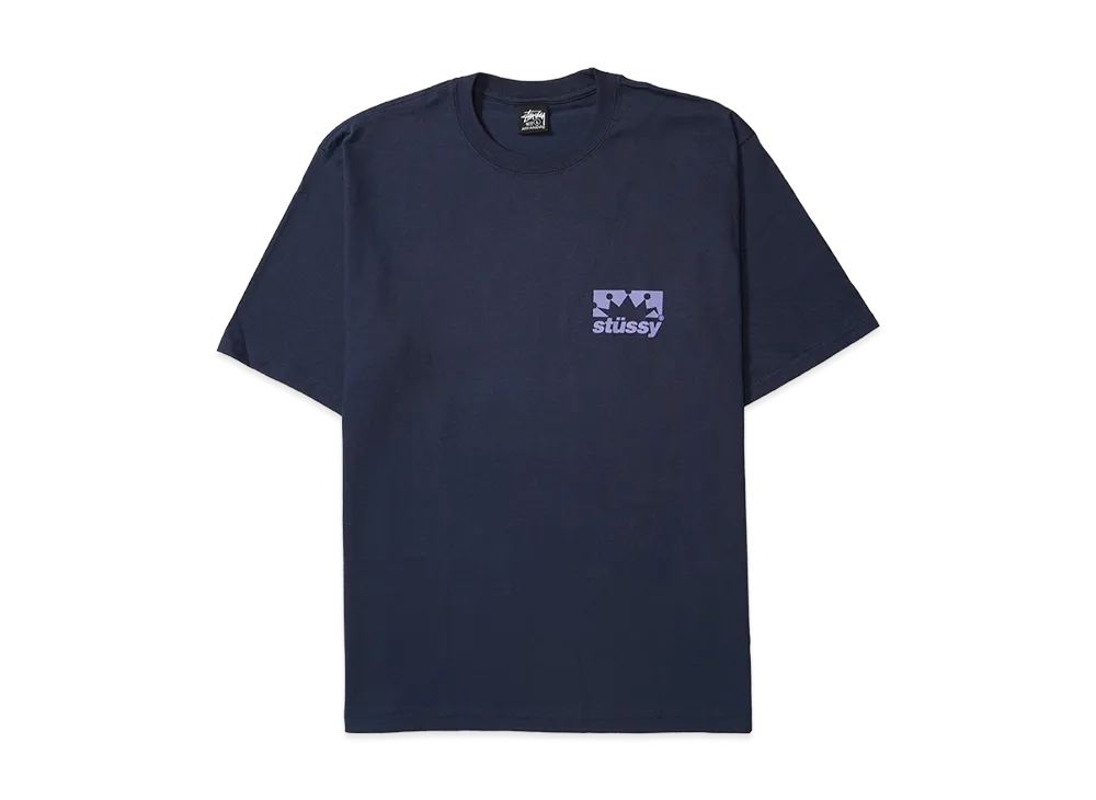 Stussy Box Crown Tee "Navy"