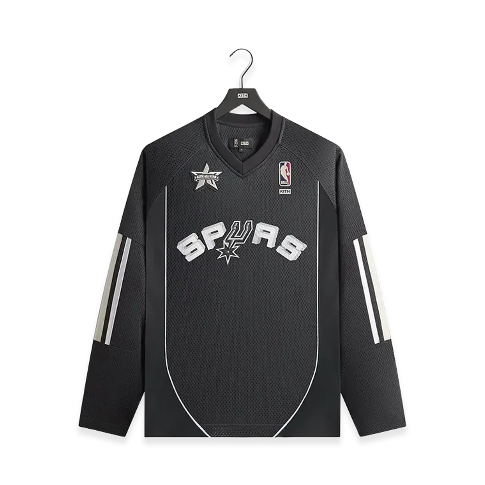 Kith x NBA All-Star San Antonio Spurs Samuel Shirt "Black"