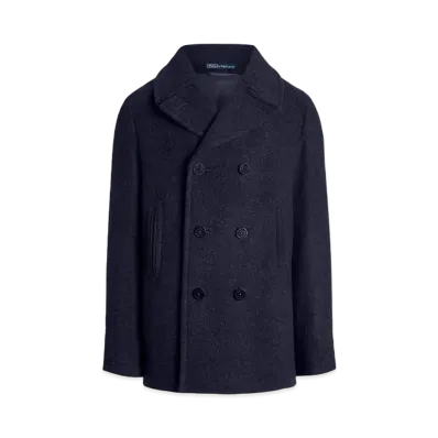 Polo Ralph Lauren Polo Wool Blend Melton Peacoat "Navy"