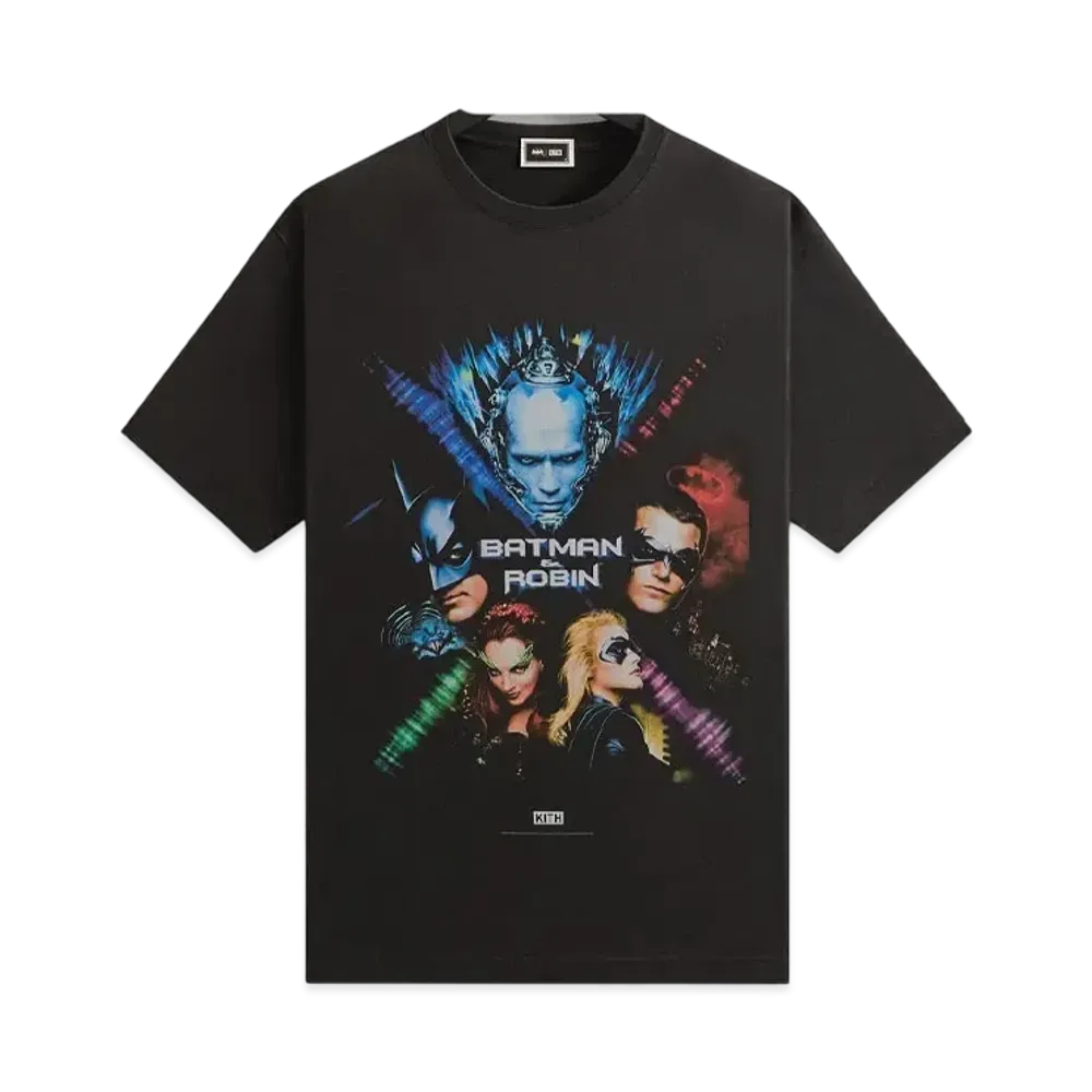 Kith x Batman And Robin Vintage Tee "Black"
