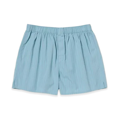 AURALEE Boxer Shorts "Mist Stripes"
