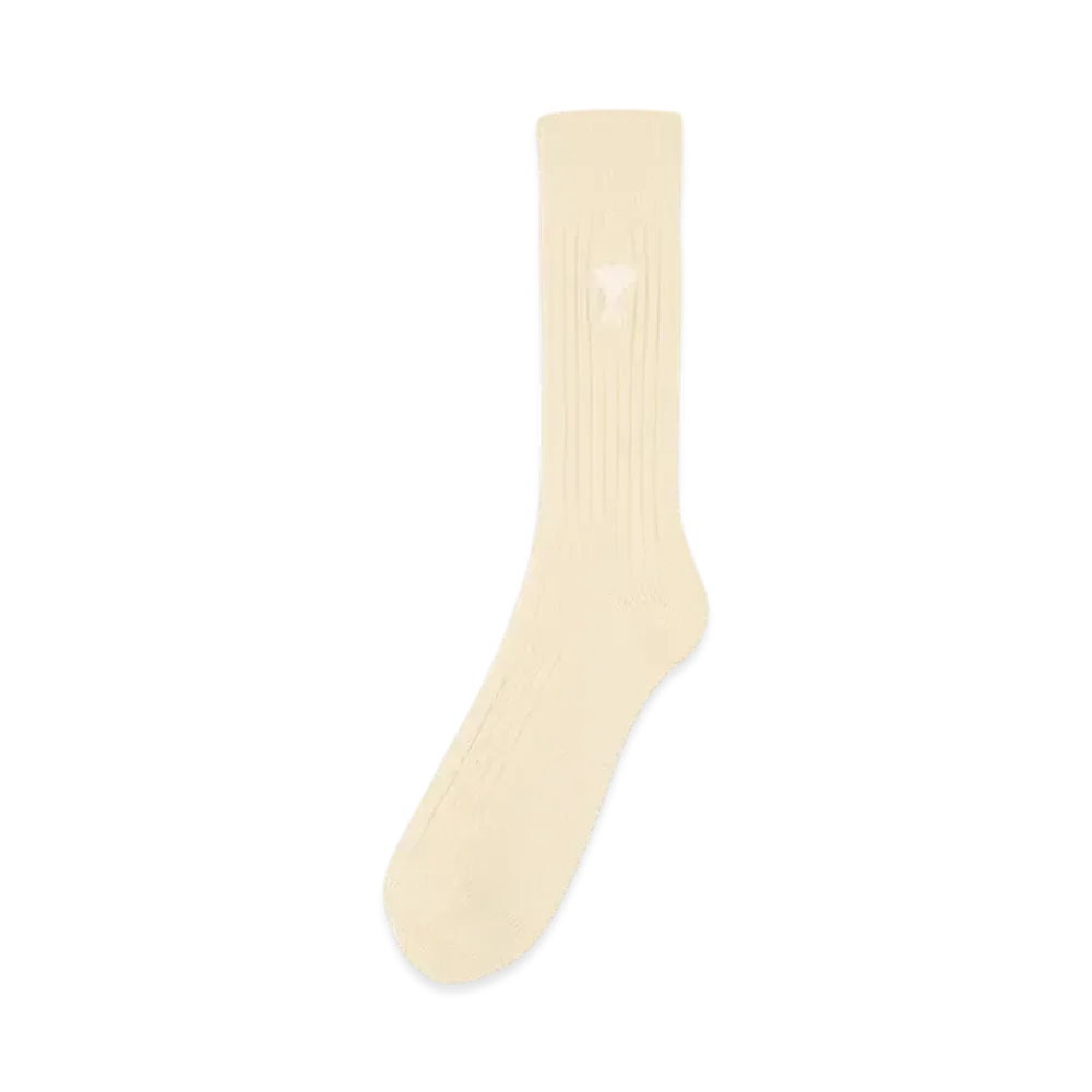 AMI PARIS Ami de Coeur Socks "OffWhite/OffWhite"