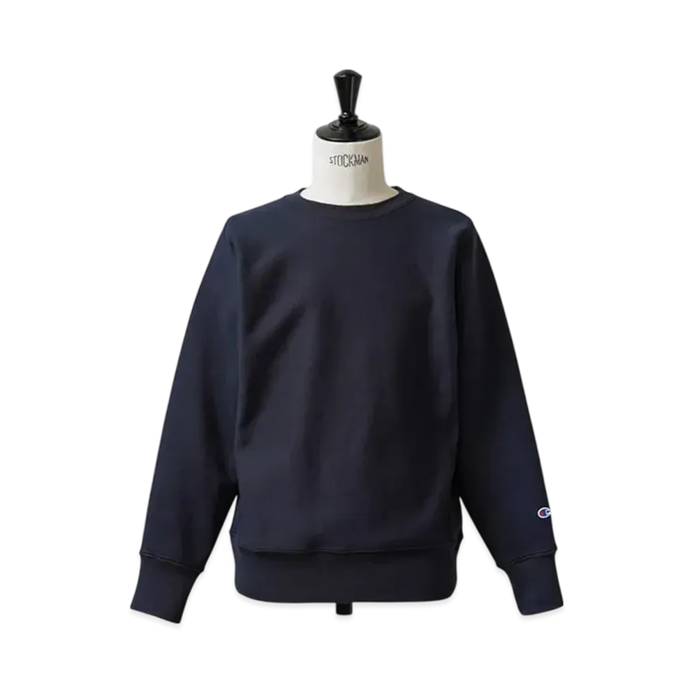 Champion Reverse Weave Crew Neck Sweatshirt 12.5oz "Navy"