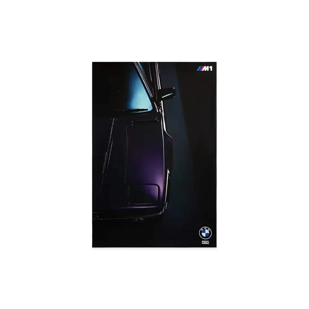 Kith x BMW 1981 M1 E26 Poster "Multi"