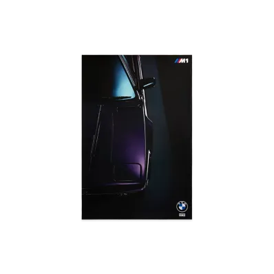 Kith x BMW 1981 M1 E26 Poster "Multi"