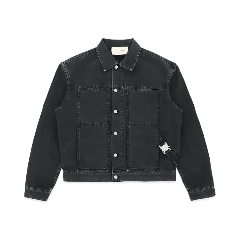 1017 ALYX 9SM Buckle Canvas Jacket "Washed Black"